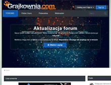 Tablet Screenshot of grajkownia.com